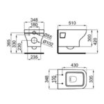 Noken Urban-C miska Wc wisząca 100208327 - obrazek 3