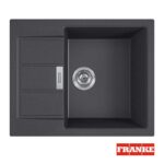 Franke Sirius 2.0 S2D 611-62 Tectonite Onyx zlewozmywak 45 cm czarny 143.0618.665